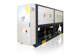 GSE condenserless water chiller with screw compressors