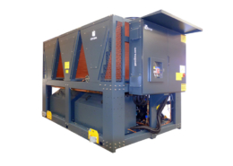 GHA ES air cooled chiller with evaporative system