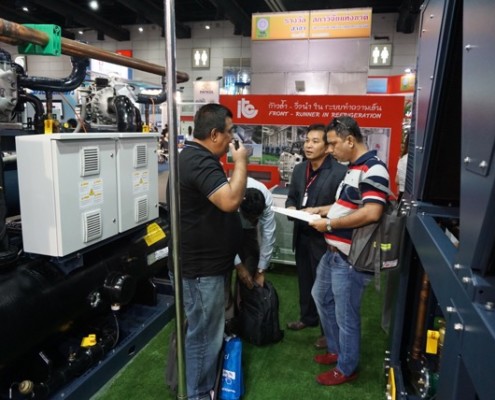 Geoclima at Bangkok RHVAC 2015 for HVAC Thai market