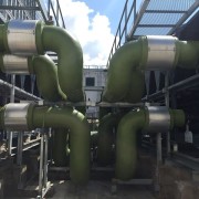 Turbomiser Flüssigkeitskühler mit Wärmerückgewinnung für Sport und Erholungszentrum in Hong Kong