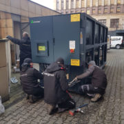 Turbomiser modular unit at Jagiellonian Library in Poland