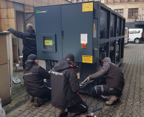 Turbomiser modular unit at Jagiellonian Library in Poland