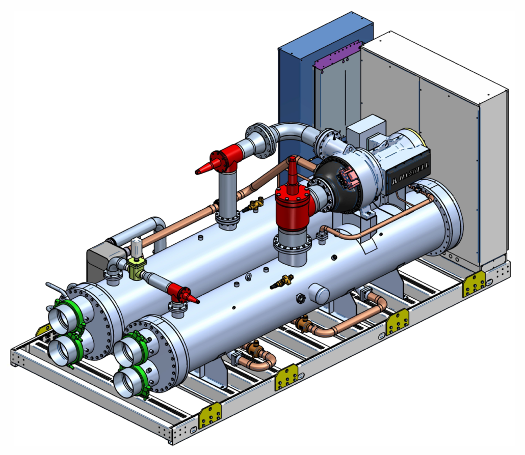 TMH Giant: the new water-cooled chillers with Hanbell compressor | Geoclima