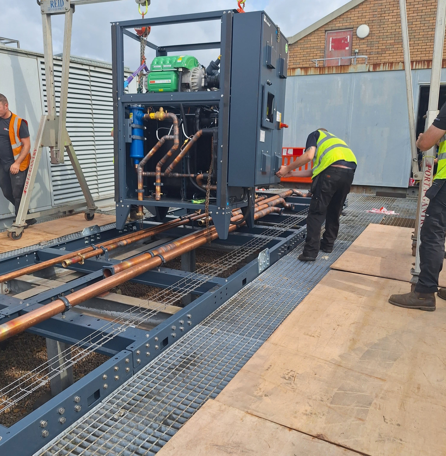 A modular custom chiller for John Lewis in Glasgow | Geoclima